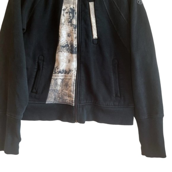 Lululemon Jacket Size 12 Black High Collar - Picture 3 of 15